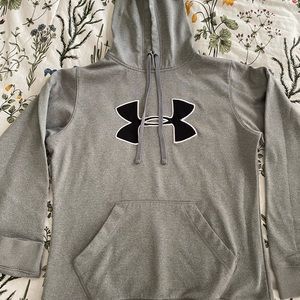 Grey under armor sweatshirt